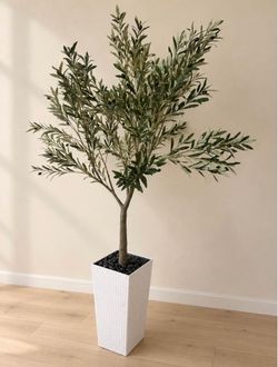 7 ft fake olive tree