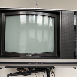 Antique Sony Tv Working