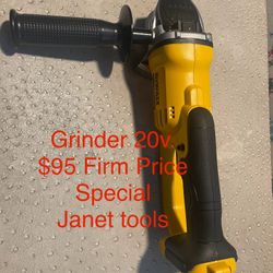 Dewalt Grinder 20v. $95 Tool Only Pick Up In Van Nuys