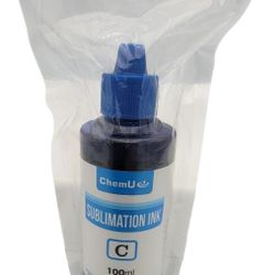 Printers Jack 100ML Sublimation Ink for EcoTank Printers Cyan NEW & SEALED