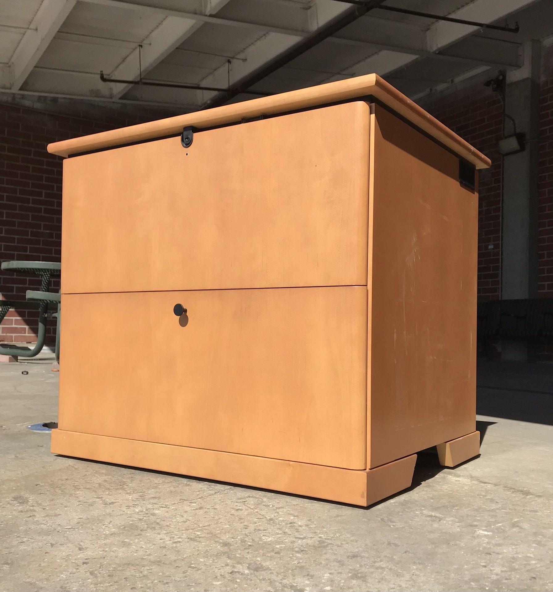 Sleek Two-Drawer Lateral File Cabinet - Organization Made Stylish