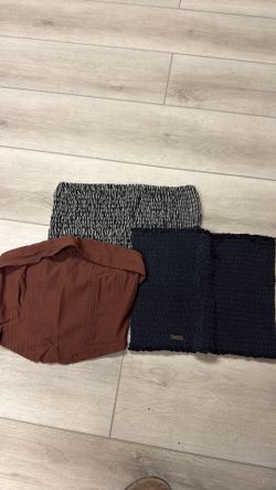 3 set strapless tops (all or separate)