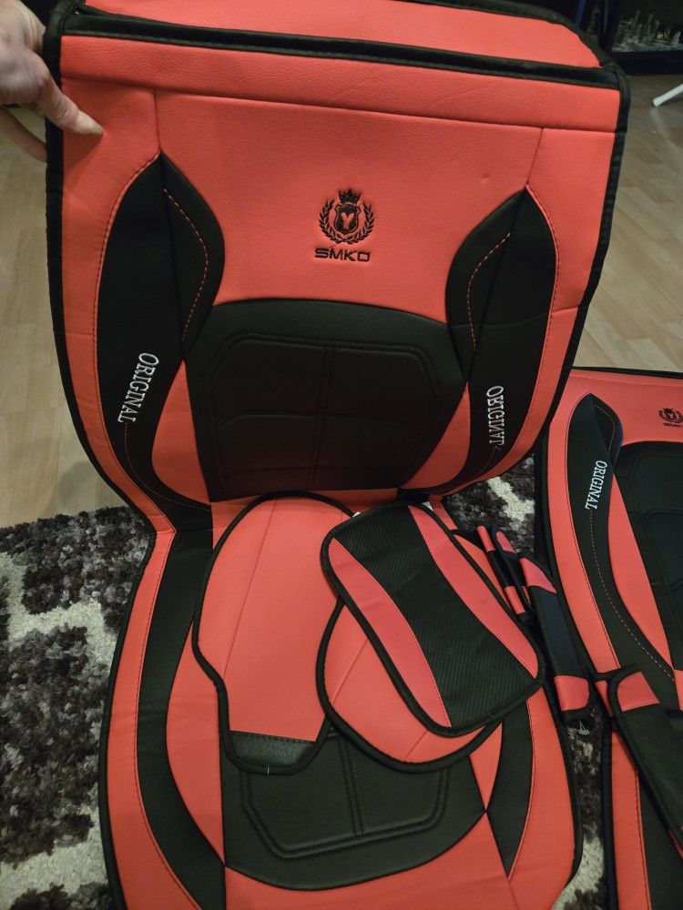 BGYFDU SMKO Car Seat Covers