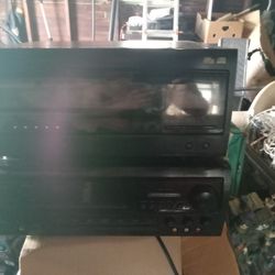 Amps And CD Player An Tape Player 