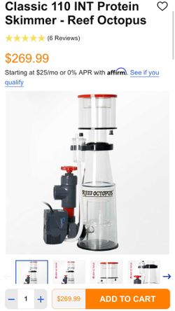 Reef octopus protein skimmer