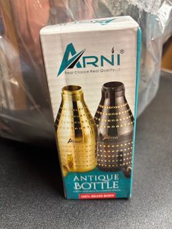 Arni Antique Brass Bottle