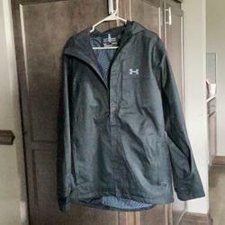 Men’s Under Armor Rain Jacket Size Large 