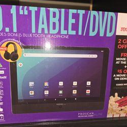 New 10.1" Tablet/DVD