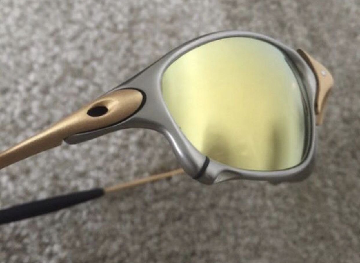 Oakley X-Metal XX 24K Gold Iridium Men's Sunglass, 2nd Gen