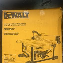 Dewalt Corded Table Saw 8-1/4 In. 