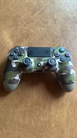Sony PS4 DualShock 4 Controller Green Camo
