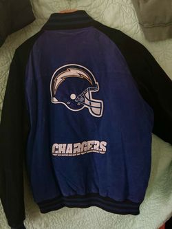 NFL charger jacket varsity jacket
