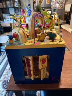 Wooden activity block