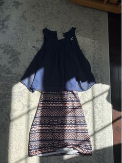Juniors Sheath Short Dress with Open Back