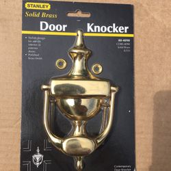 Brand New Brass Door Knocker