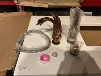Custom BWE Single-Hole Swan Faucet (A-97001-ORB)