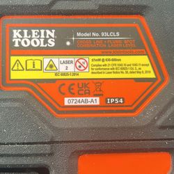 HALF PRICE!! Klein Tools Lazer Level  Perfect Condition 
