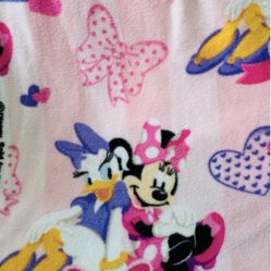 Minnie Mouse & Daisy Fleece Fabric Sold by the Yard 36”x58”