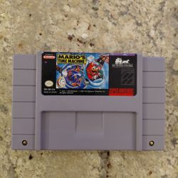 Mario’s Time Machine (1993) - SNES Nintendo Game 
