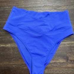 New Fabletics High-Waisted Crossover Swim Bottom