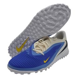 Nike Phantom 6 Low Academy Mens 12 Blue futbol Turf Soccer S