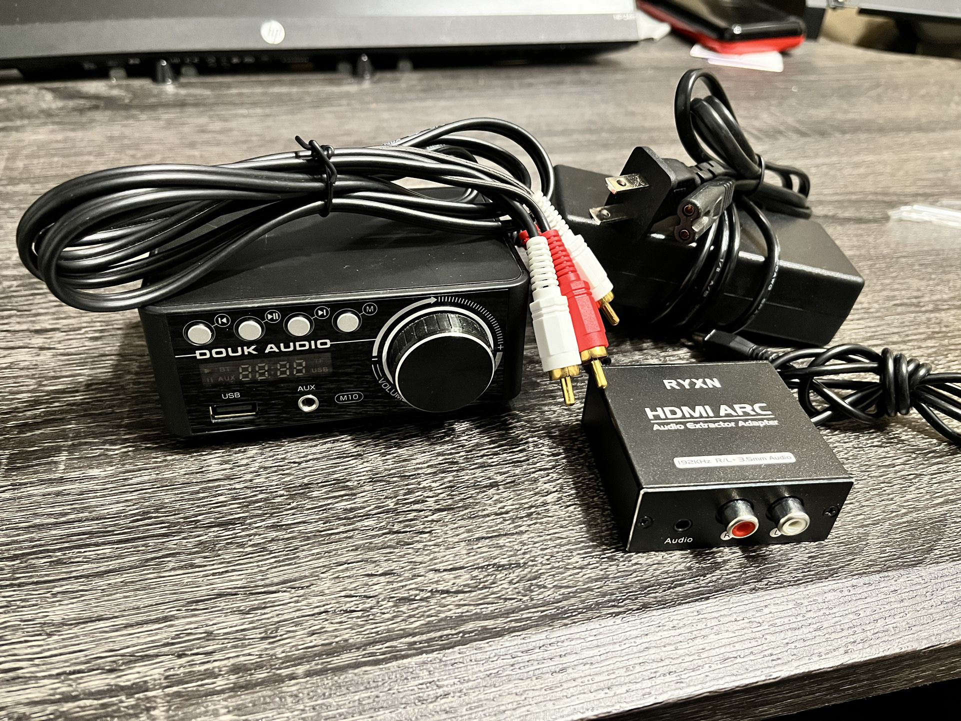 Small Home Theater Amplifier With Arc Adapter