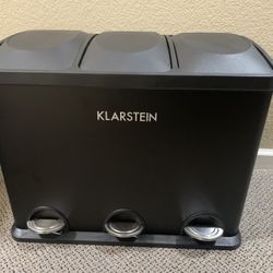 Klarstein Ecosystem Trash Can/Recycling Bin – 3 Compartments