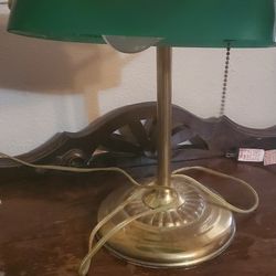 Vintage Desk Lamp -  12"H