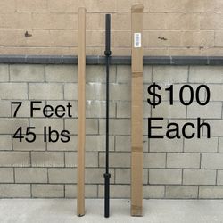 NEW Major Fitness 7ft Olympic Barbell - Black *8 Available*