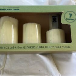 Brand New  Flameless Candles