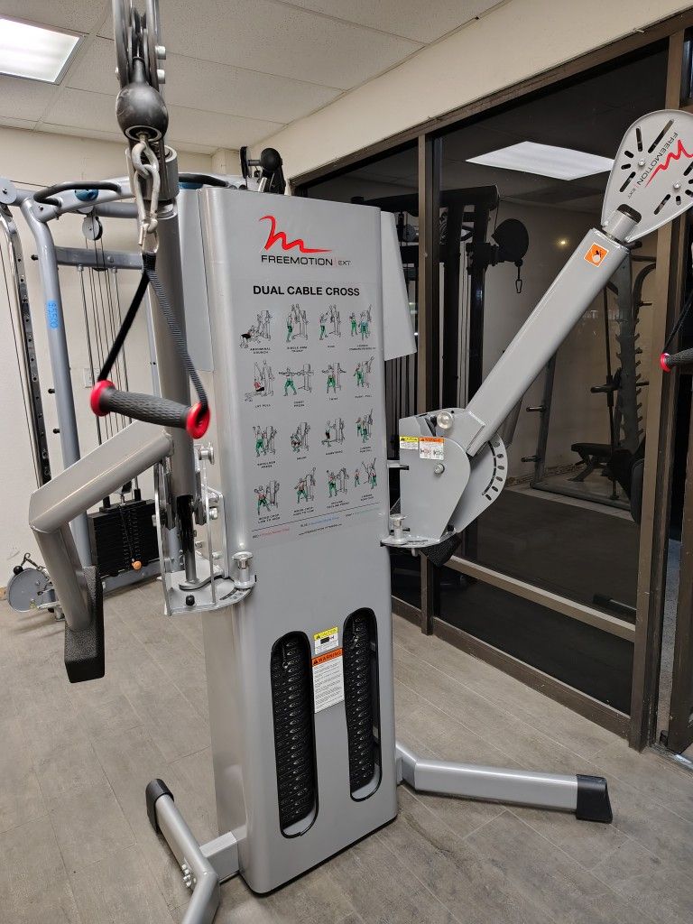 Freemotion Ext Functional Trainer Gym Equipment Exercise Fitness Weight Machine Workout Lifting
