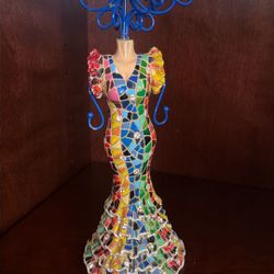 Spanish Flamenco Figurine Jewelry Holder By BALCINO