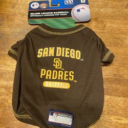 Dog San Diego Padres Jersey Size Small 