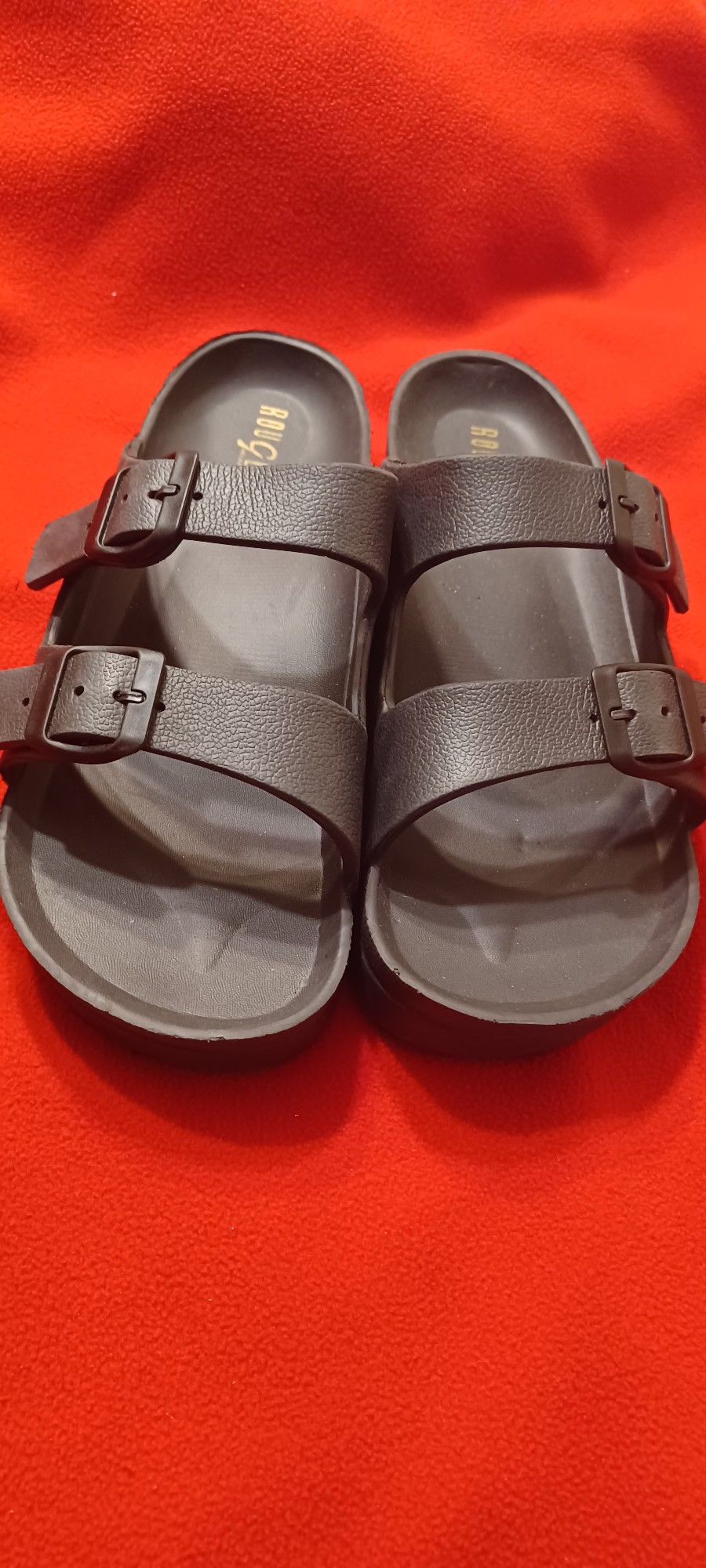 Black Strappy Sandals