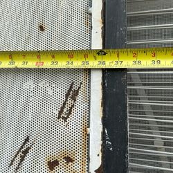 Puerta de seguridad de metal Heavy Duty