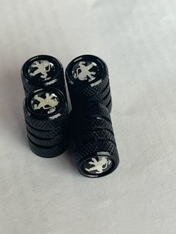 Peugeot Tire Valve Stem Caps Set of 4