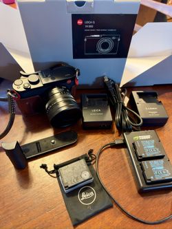Leica Q Typ 116 Mirrorless Camera, Leica Grip & More