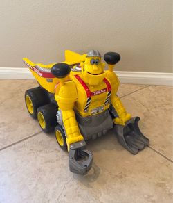 TONKA TUCKER THE TRUCKBOT  DUMP TRUCK  TALKS & MOVES (10 in tall)