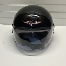 Harley Davidson Women’s Diva DOT Black Motorcycle Helmet Size M