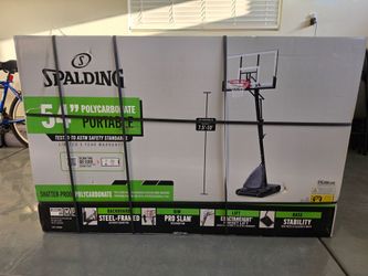 Spalding 54-Inch Portable Basketball Hoop