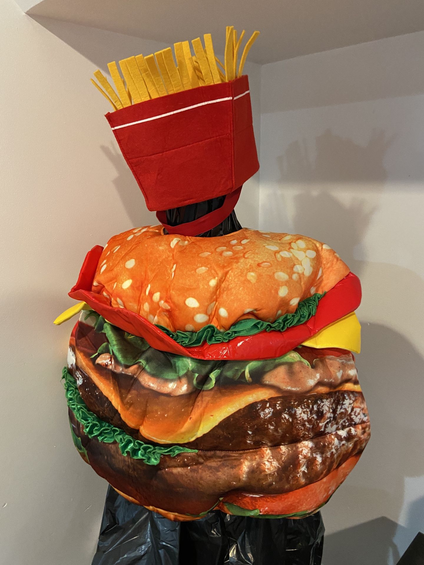 Hamburger Halloween Costume 4-10 y.o.
