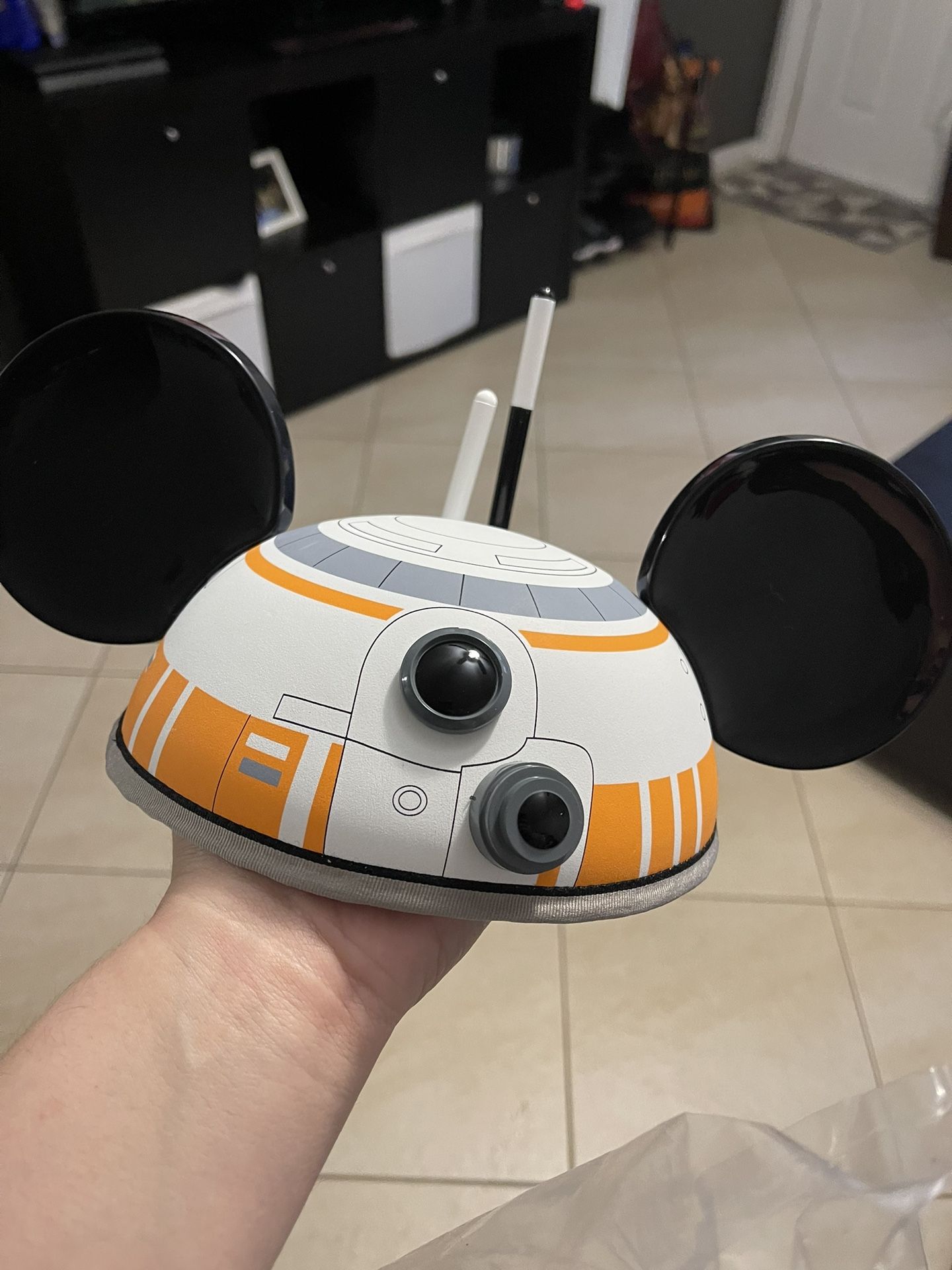 Disney Star Wars BB8 Mickey Ears Hat