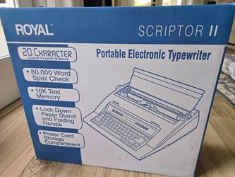 Royal typewriter