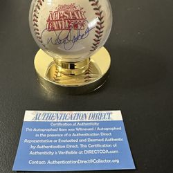 DEREK JETER SIGNED NEW YORK YANKEES BASEBALL AUTOGRAPHED W/COA ALL-STAR GAME 699
