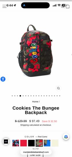Cookies Smell Proof Camo Backpack