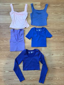 Women's Crop Tops Bundle – Set of 5 size XS