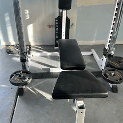Body Solid Smith Machine With Bench