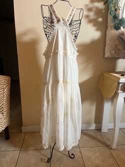 EBOSSY tulle bib women dress SMALL