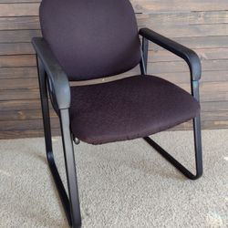Modern Metal Frame Upholstered Chair