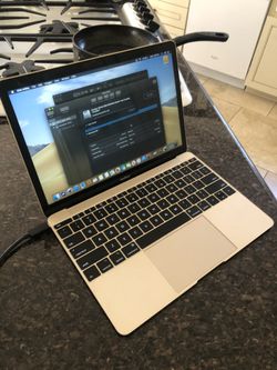 2017/18 MacBook Retina 12inch 1.1/8/256 Gold with Designer Dbrand Skin